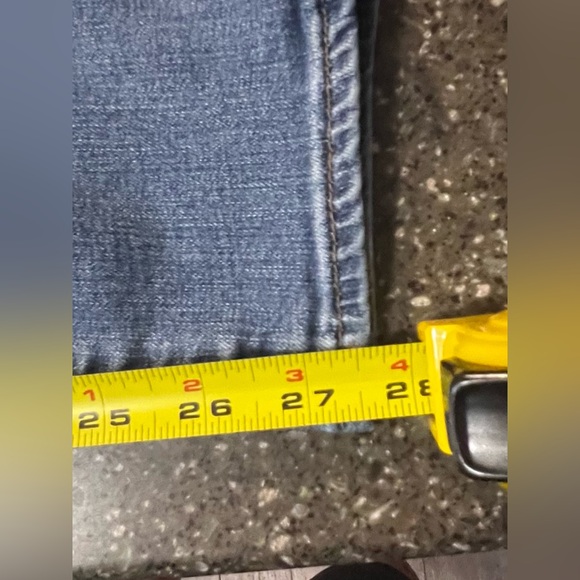 Articles Of Society High Rise Blue Jeans Denim Classic Straight Leg - Picture 14 of 14